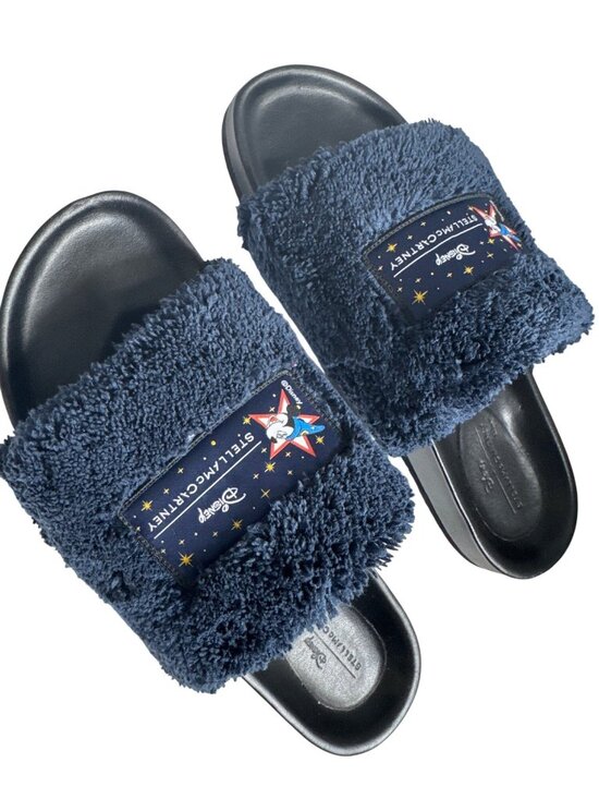 NWB Stella McCartney Fantasia Mickey Vesta Slides Navy Mens Size 43 main image 10